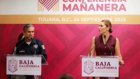 Reconoce la gobernadora de Baja California déficit en policías del estado