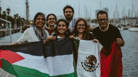 Seis mexicanos de la Flotilla Global son detenidos en Israel
