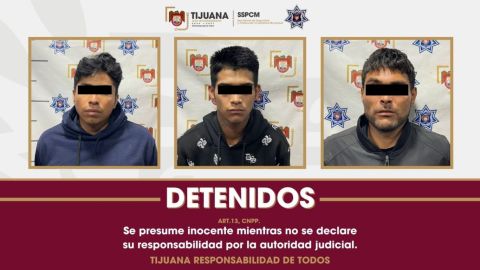 Detienen a tres presuntos asaltantes tras violento robo en tienda de abarrotes