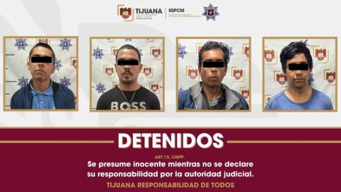 Detiene Policía Municipal a cuatro personas por delitos contra la salud