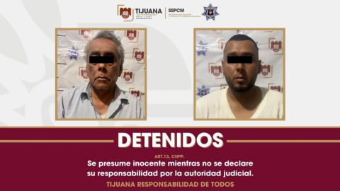 Detenidos dos hombres que mataron a un familiar y lesionaron a otro en Tijuana