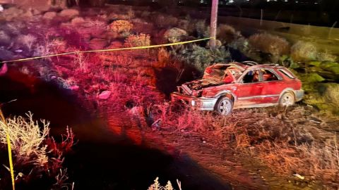 Accidente en la carretera Ensenada deja una mujer sin vida