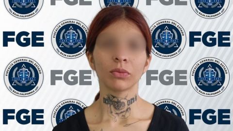 Capturan a mujer por su presunta participación en dos delitos en Ensenada