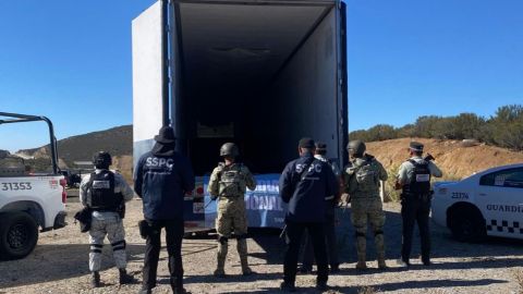 Ejército Mexicano y Guardia Nacional aseguran 112 kilogramos de cocaína en BC
