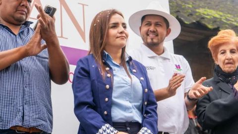 Grecia Quiroz asume la alcaldía de Uruapan tras asesinato de su esposo