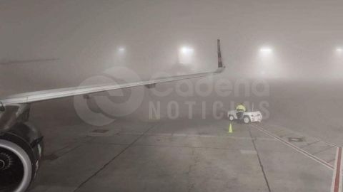 Neblina provoca retrasos y afectaciones en vuelos en el Aeropuerto de Tijuana