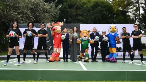 Claudia Sheinbaum presenta oficialmente la Copa Mundial FIFA 2026 en México