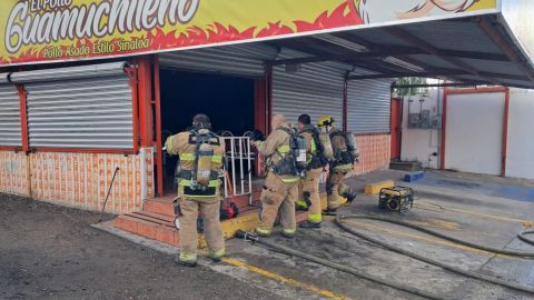 Se incendia restaurante 'El Guamuchileño' en Tecate