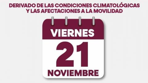 Suspenden clases por fuertes lluvias en Baja California