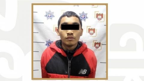 Sujeto intenta huir de la Policía tras ser sorprendido con un 'cuerno de chivo'