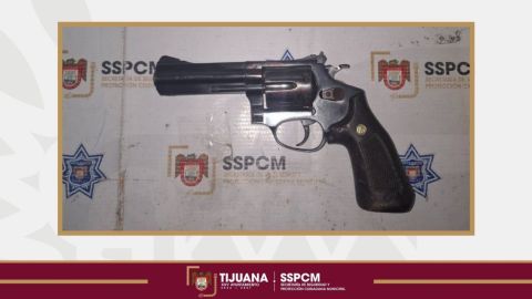Asegura Policía Municipal a persona lesionada y arma de fuego