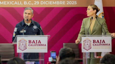 Detienen a cinco integrantes de célula delictiva en Tecate; aseguran armas