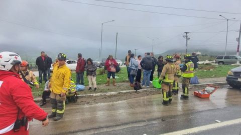 Accidente en Tijuana deja una persona sin vida y varias heridas