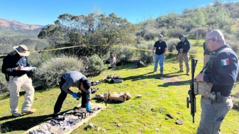 Hallan restos en operativo en Ojos Negros en busca de personas desaparecidas