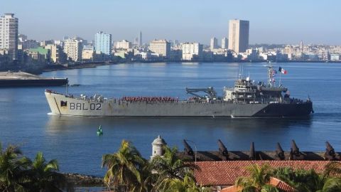 Llegan a Cuba los barcos con ayuda humanitaria enviados por México