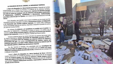 Destrucción de expedientes no garantiza justicia: Barra de abogadas