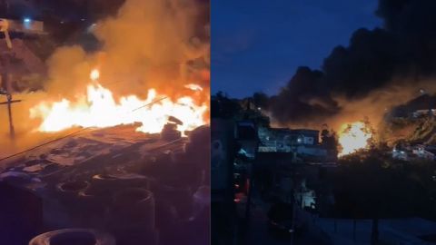 Fuego consume seis casas en la colonia Leandro Valle