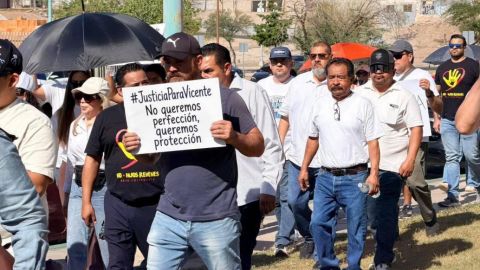 Marchan en Mexicali para exigir justicia para Vicente
