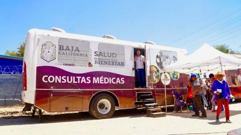 Unidad móvil de la Caravana de Salud sufre daños totales tras corto circuito