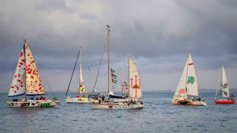 México pide a Israel liberar a integrantes mexicanas de flotilla rumbo a Gaza