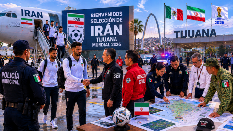 Tijuana se prepara para recibir a la selección de Irán