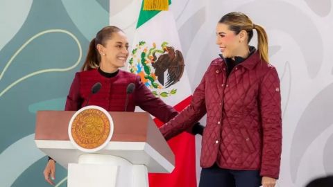 Claudia Sheinbaum es imparable y brillante, dice gobernadora Marina del Pilar
