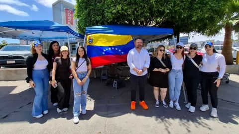 Venezolanos en Tijuana inician colecta de ayuda para afectados por terremotos