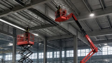 Plataforma de tijera vs. articulada: cuál conviene según tu tipo de proyecto