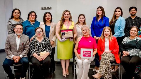 Alianza de Mujeres reconoce trayectoria de la jueza Evangelina Zavala