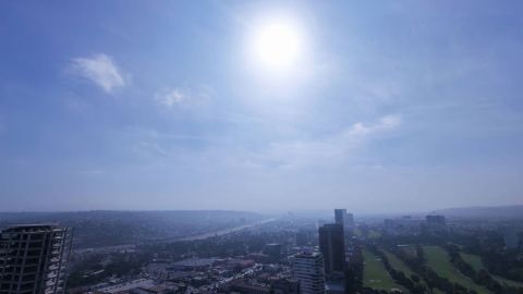 Incendio en recicladora genera intensa contaminación en Tijuana