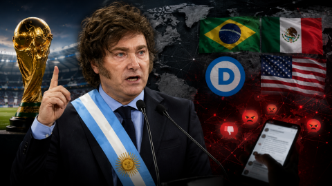 Milei acusa campaña anti-Argentina durante el Mundial 2026; incluye a México