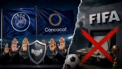¡Van dos! Concacaf rechaza plan de privatización de la FIFA