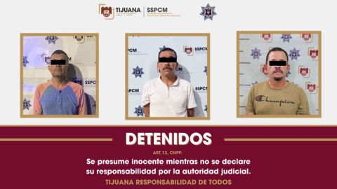 Detiene Policía Municipal a tres personas con órdenes de aprehensión vigentes