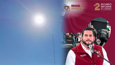 Alertan por temperaturas de hasta 37 grados durante informe del alcalde
