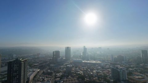 Aumentan las temperaturas en Baja California