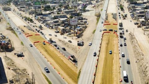 Habilitan nuevo retorno provisional en el Bulevar 2000