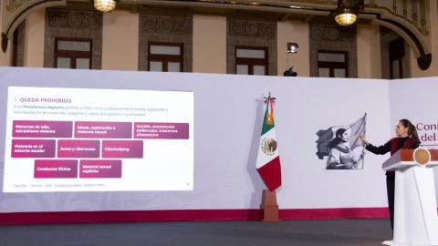 Sheinbaum presenta decreto para proteger a menores en redes sociales