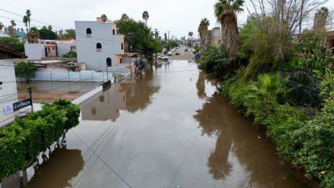 Ensenada registra lluvias de hasta 91 milímetros por la tormenta Rachel