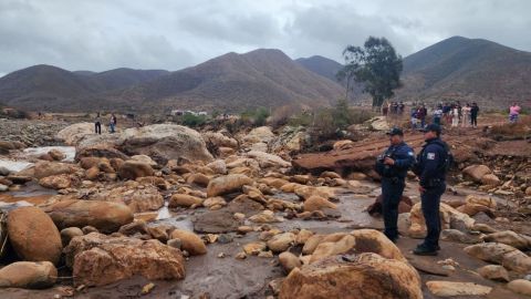 Hallan cuerpo en arroyo ; podría ser de joven arrastrada por Rachel
